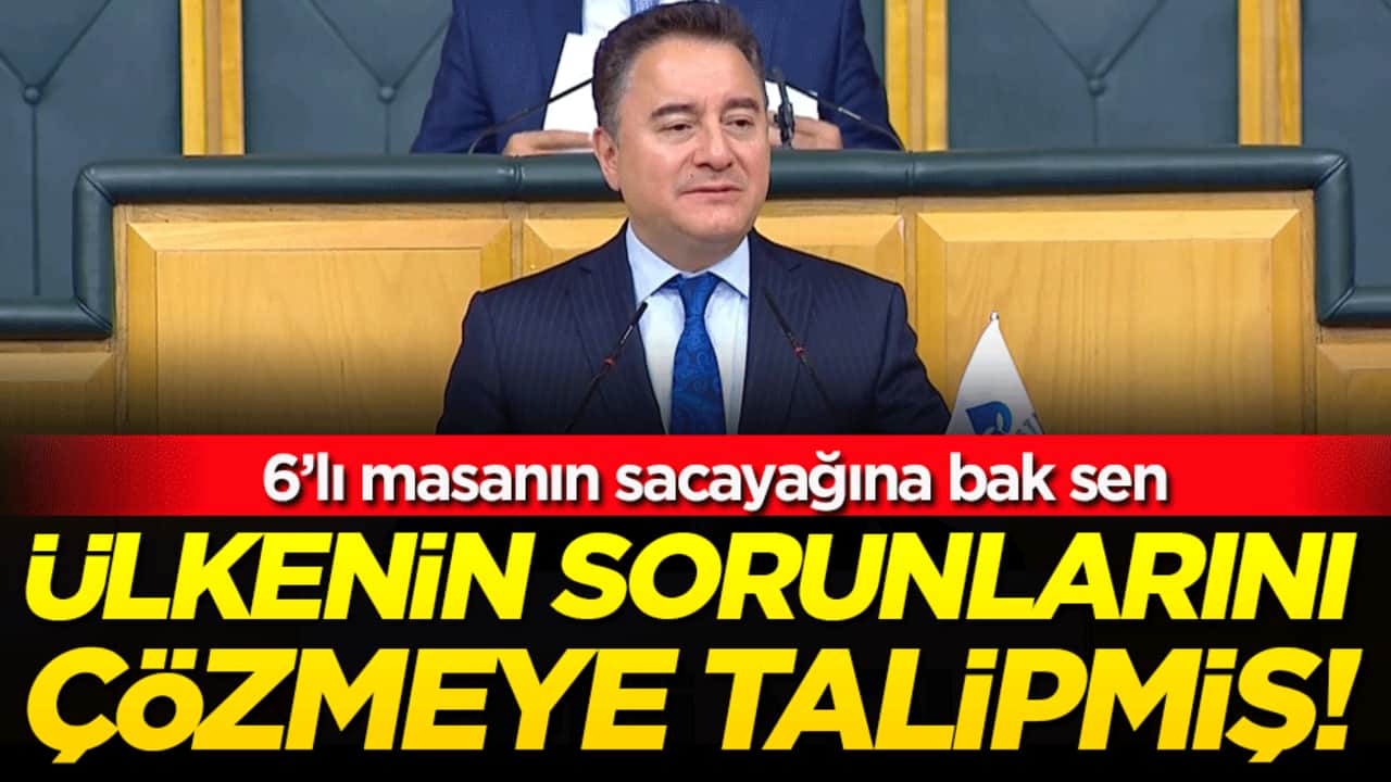 6’lı masanın sacayağına bak sen: Ülkenin sorunlarını çözmeye talipmiş!