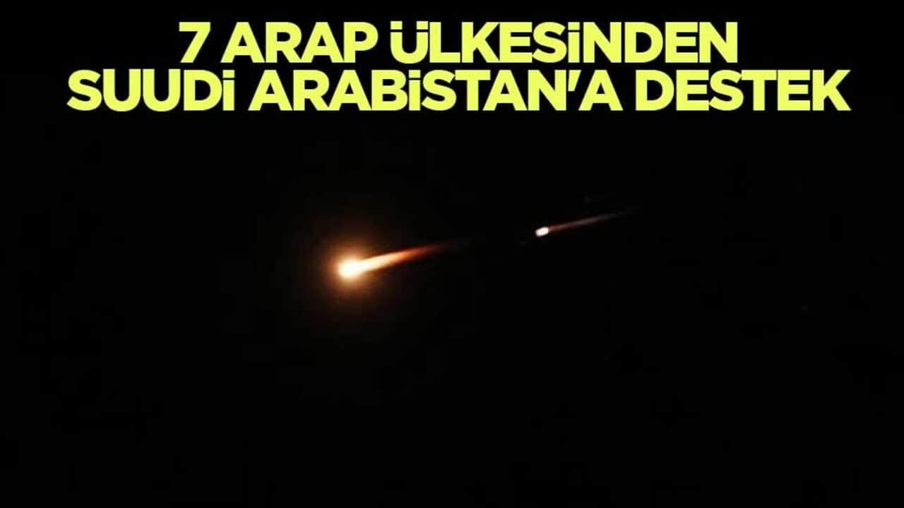 7 Arap ülkesinden Suudi Arabistan'a destek