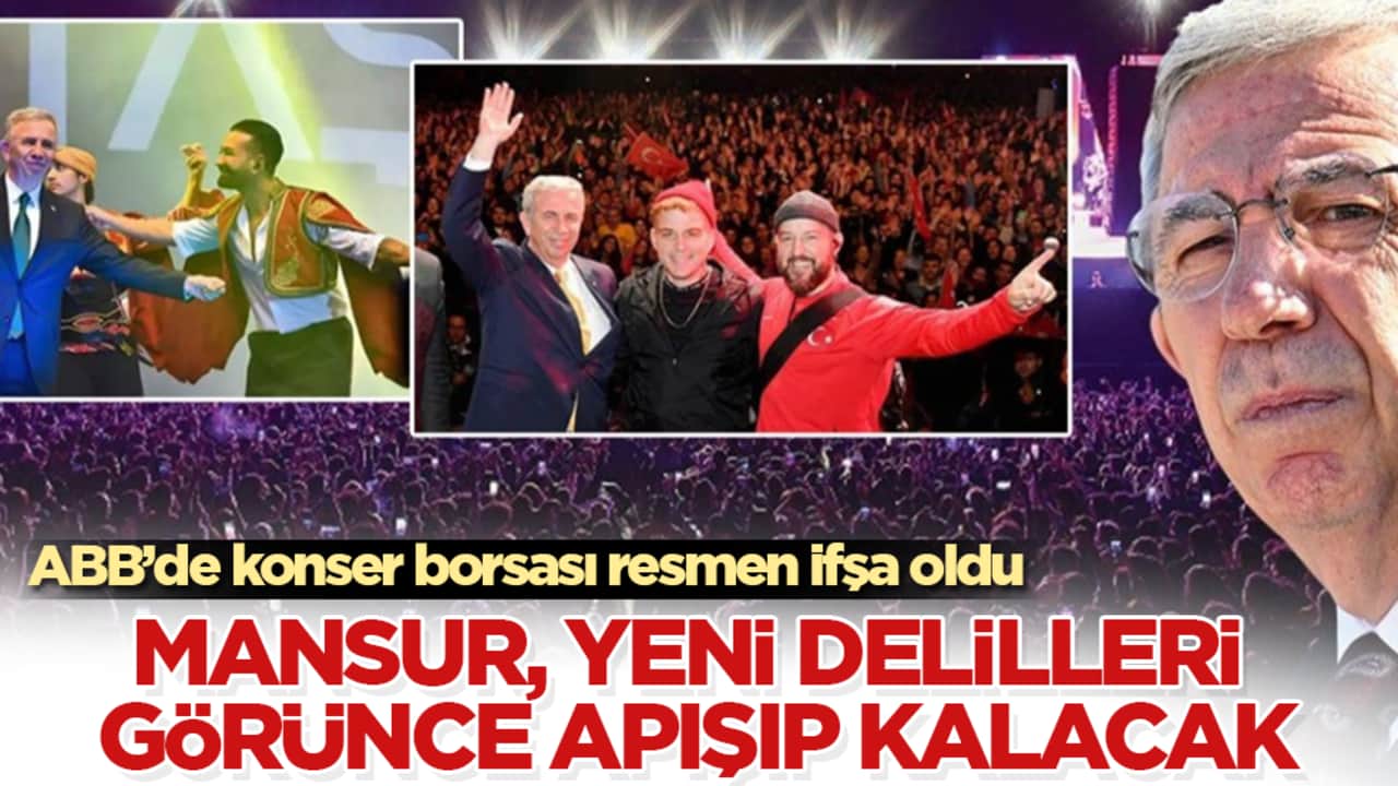 ABB’de konser borsası resmen ifşa oldu! Mansur Yavaş, yeni delilleri görünce apışıp kalacak