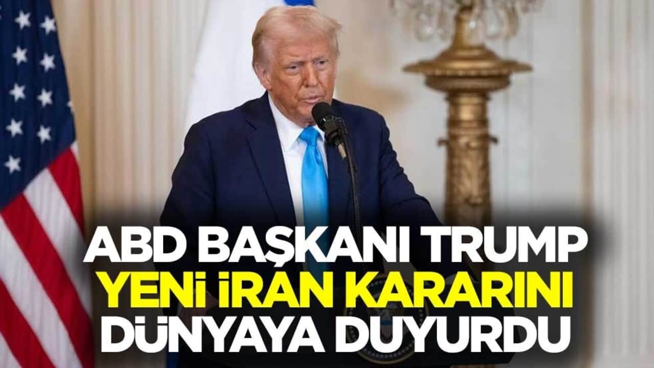 ABD Başkanı Trump dünyaya duyurdu: İran'a yönelik planlanan saldırıları iptal ettim