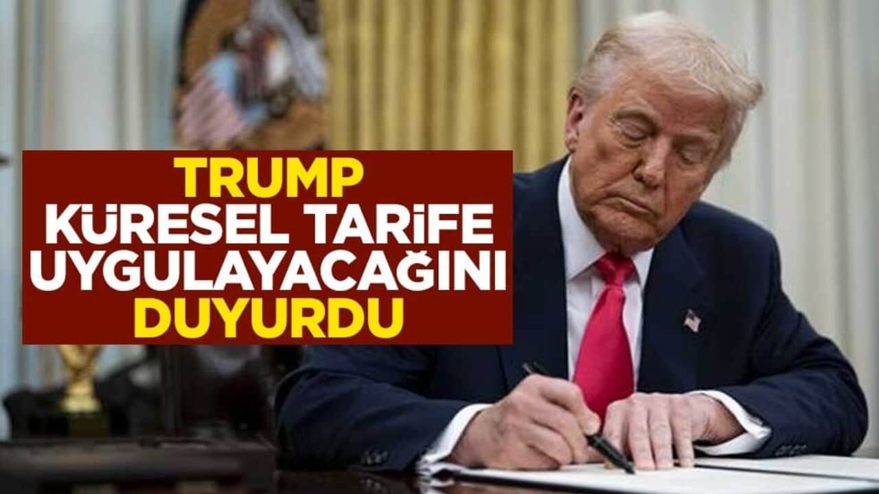 ABD Başkanı Trump, yüzde 10'luk küresel tarife uygulayacağını duyurdu