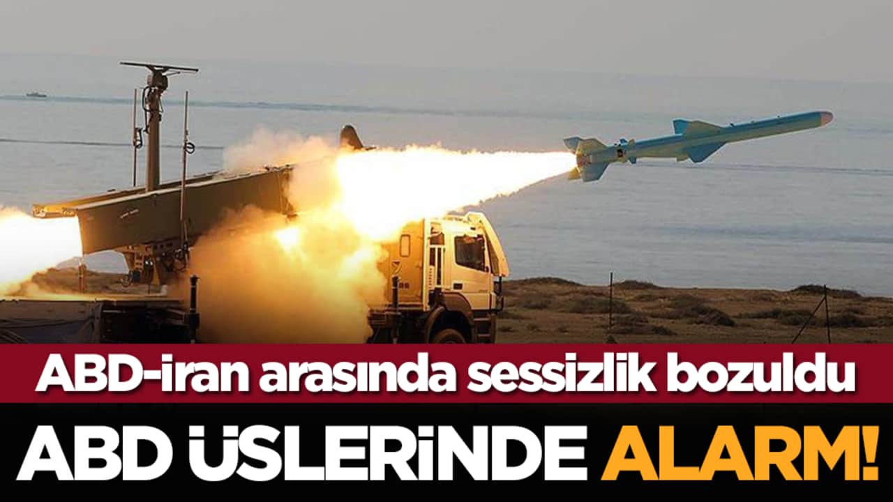 ABD-İran arasında sessizlik bozuldu: ABD üslerinde alarm!