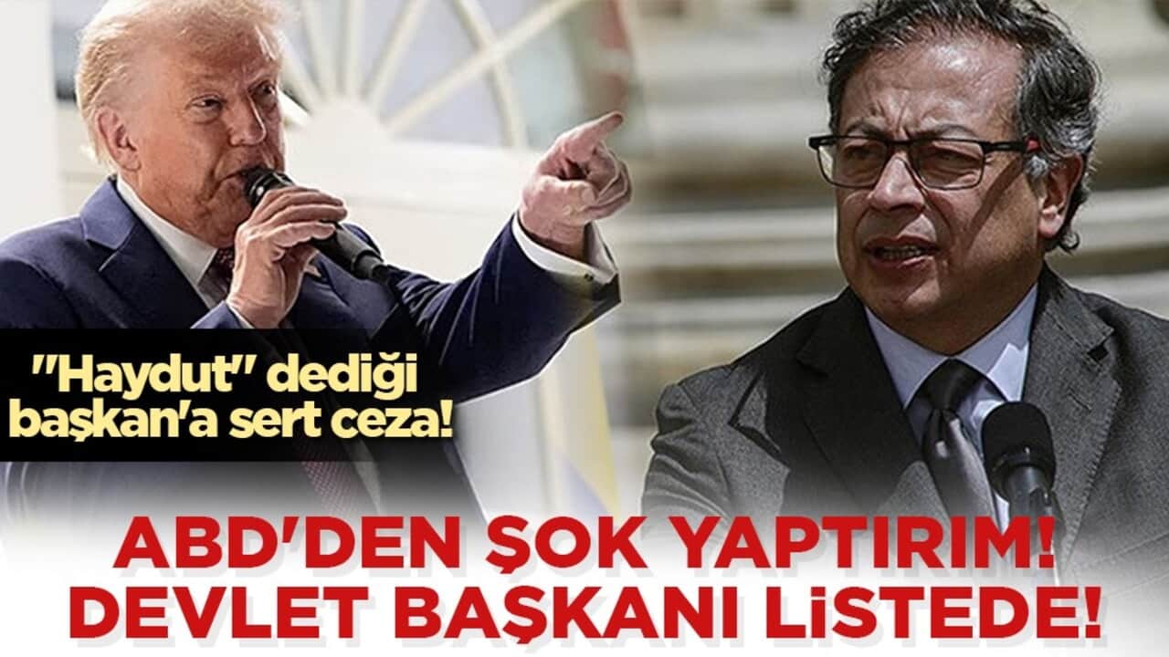 ABD, Kolombiya Cumhurbaşkanı Petro'yu yaptırım listesine aldı