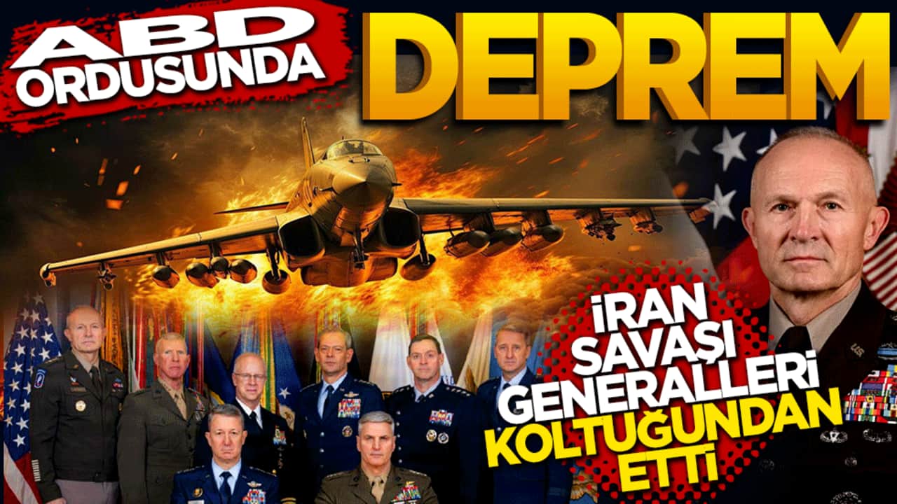 ABD ordusunda deprem: İran savaşı generalleri koltuğundan etti!
