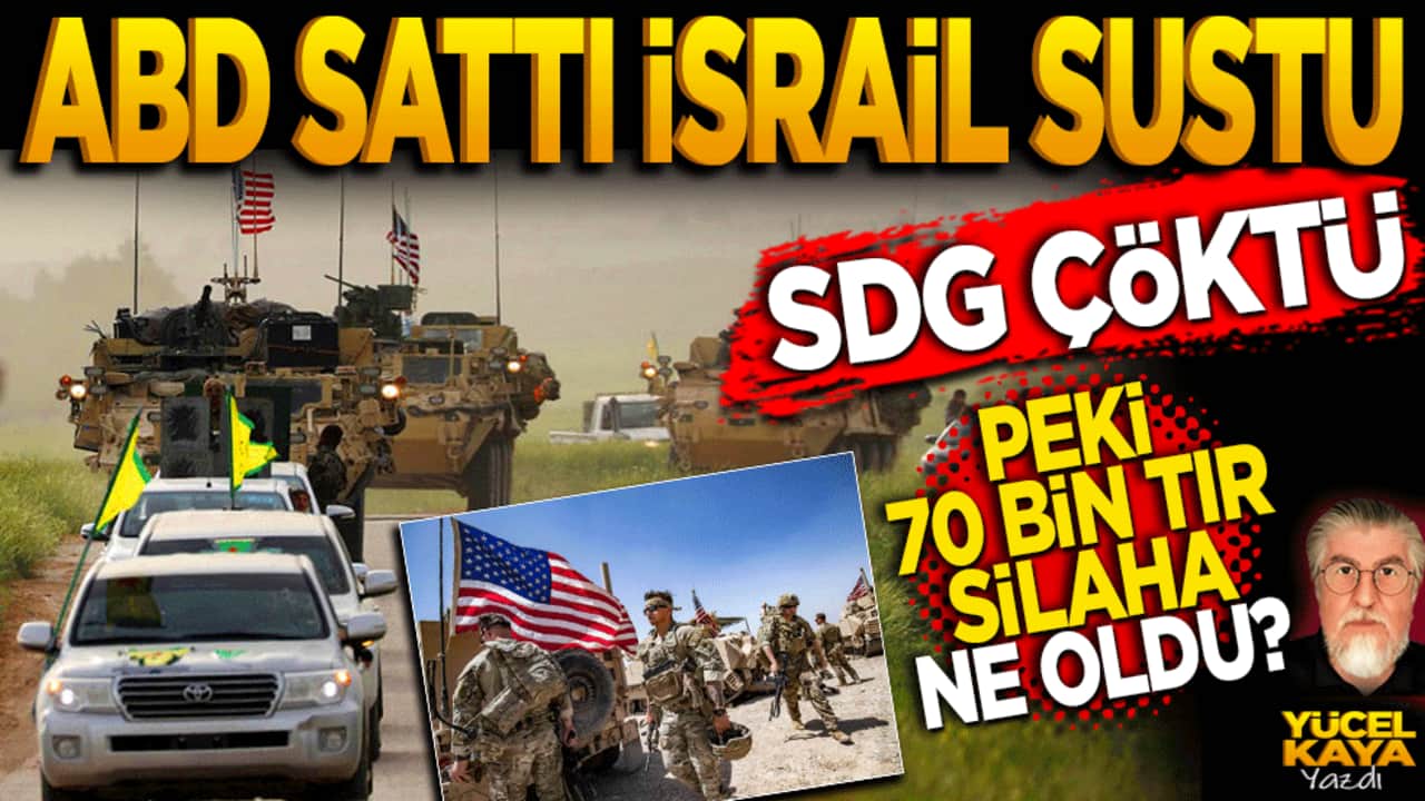 ABD sattı, İsrail sustu, SDG çöktü, peki ya silahlar?