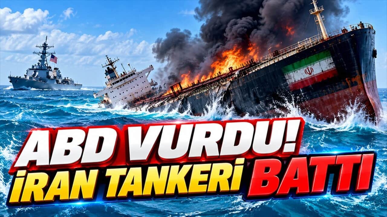ABD Umman'da İran tankerini vurdu