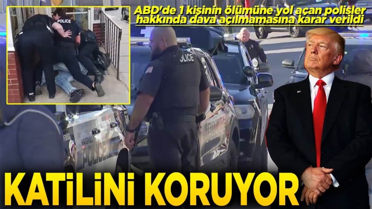 ABD'de 1 kişinin ölümüne yol açan polisler hakkında dava açılmamasına karar verildi Katilini koruyor