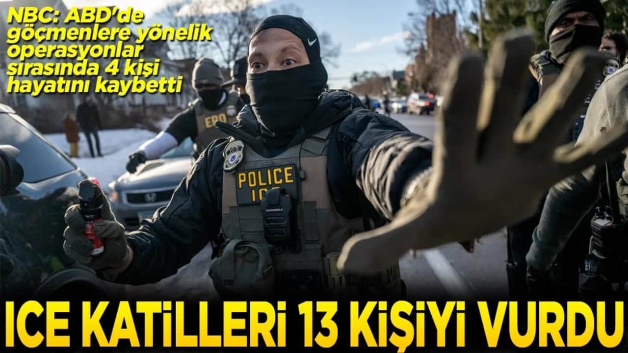 ABD'de göçmenlere yönelik operasyonlar sırasında 4 kişi hayatını kaybetti ICE katilleri 13 kişiyi vurdu