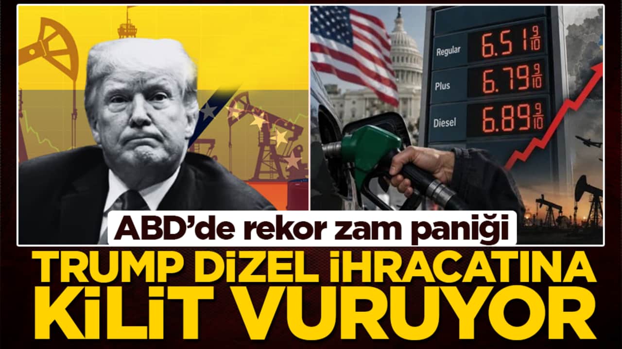 ABD’de rekor zam paniği: Trump, dizel ihracatına kilit vuruyor