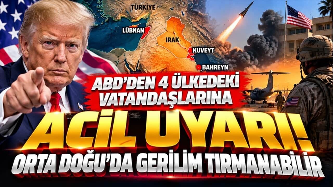 ABD’den 4 ülkedeki vatandaşlarına acil uyarı: Orta Doğu’da gerilim tırmanabilir