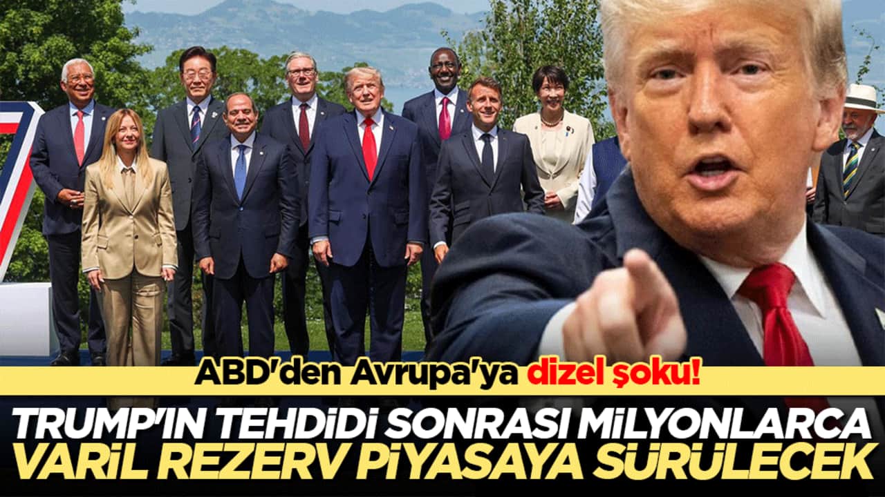 ABD'den Avrupa'ya dizel şoku! Trump'ın tehdidi sonrası milyonlarca varil rezerv piyasaya sürülecek