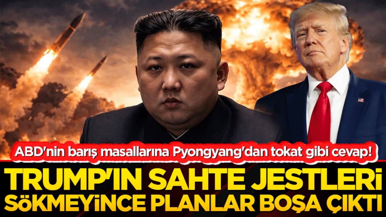 ABD'nin barış masallarına Pyongyang'dan tokat gibi cevap! Kuzey Kore nükleer kalkanından taviz vermiyor!