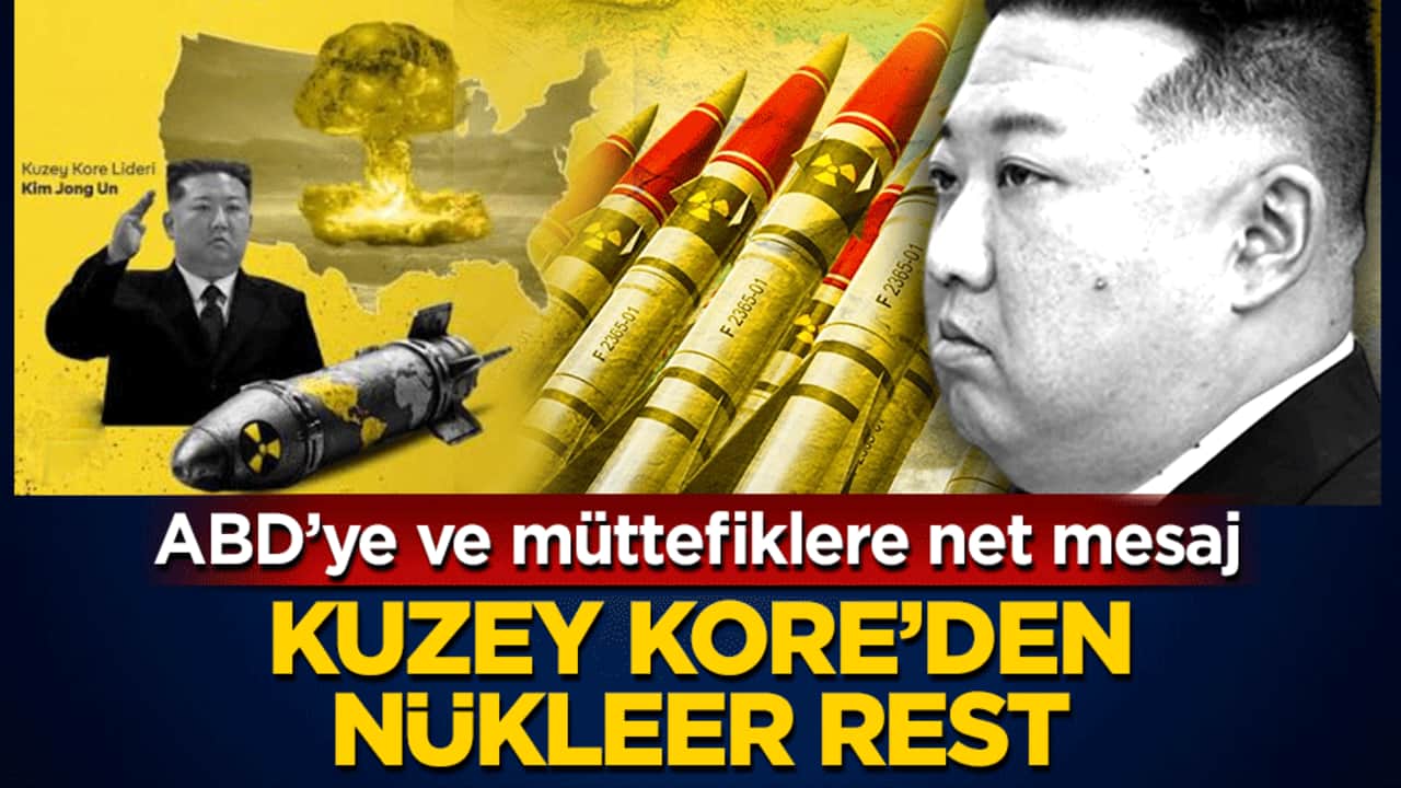 ABD’ye ve müttefiklere net mesaj: Kuzey Kore’den nükleer rest