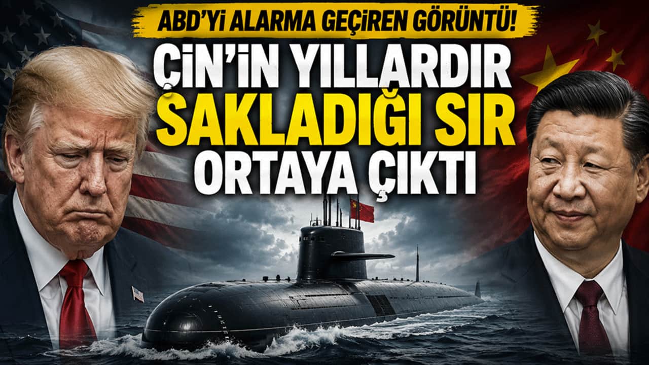 ABD'yi alarma geçiren görüntü! Çin'in gizli silahı ilk kez görüldü