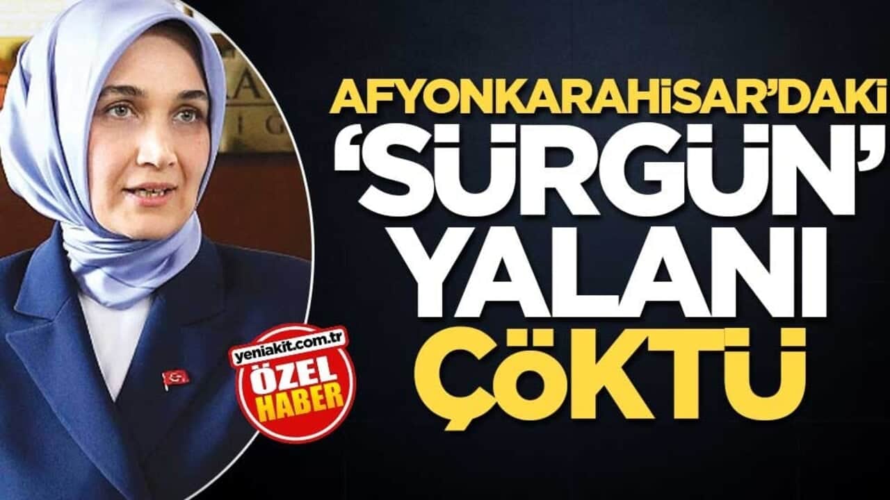 Afyonkarahisar’daki ‘Sürgün’ yalanı çöktü