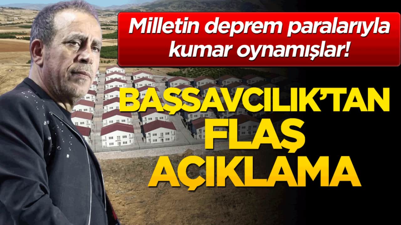 Ahbap'ta milyarlık vurgun! Başsavcılık'tan flaş açıklama