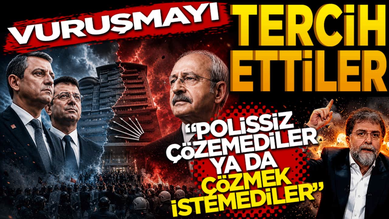 Ahmet Hakan’dan CHP’deki kriz için çarpıcı analiz: "İmamoğlu / Özel ikilisi vuruşmayı tercih etti"