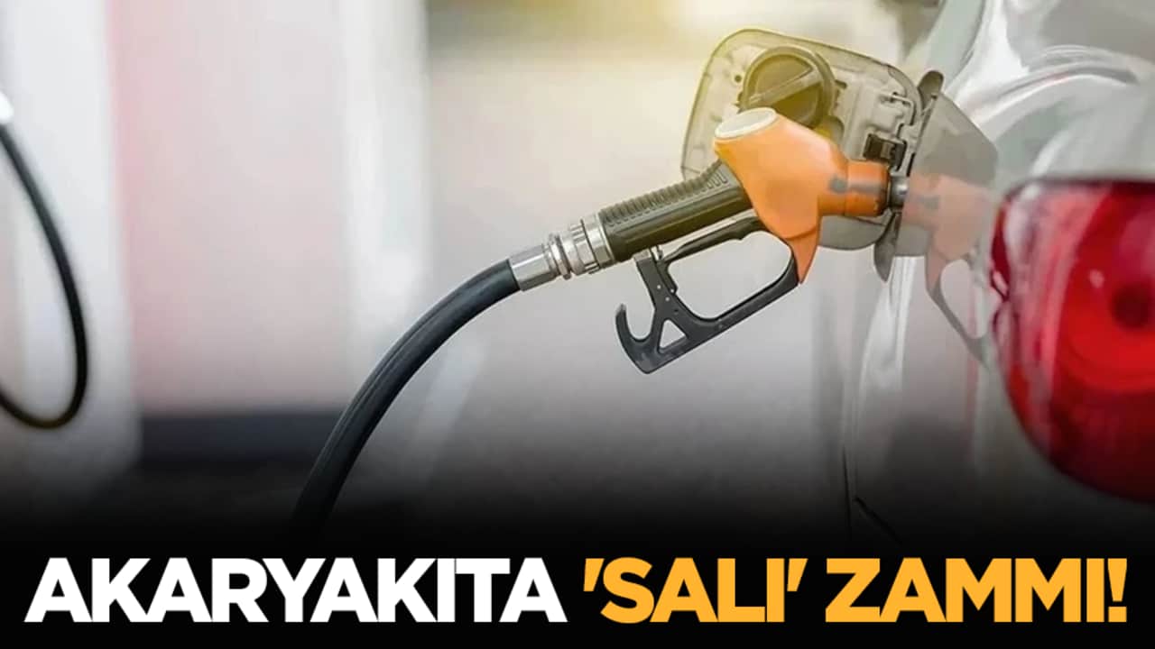 Akaryakıta 'salı' zammı!