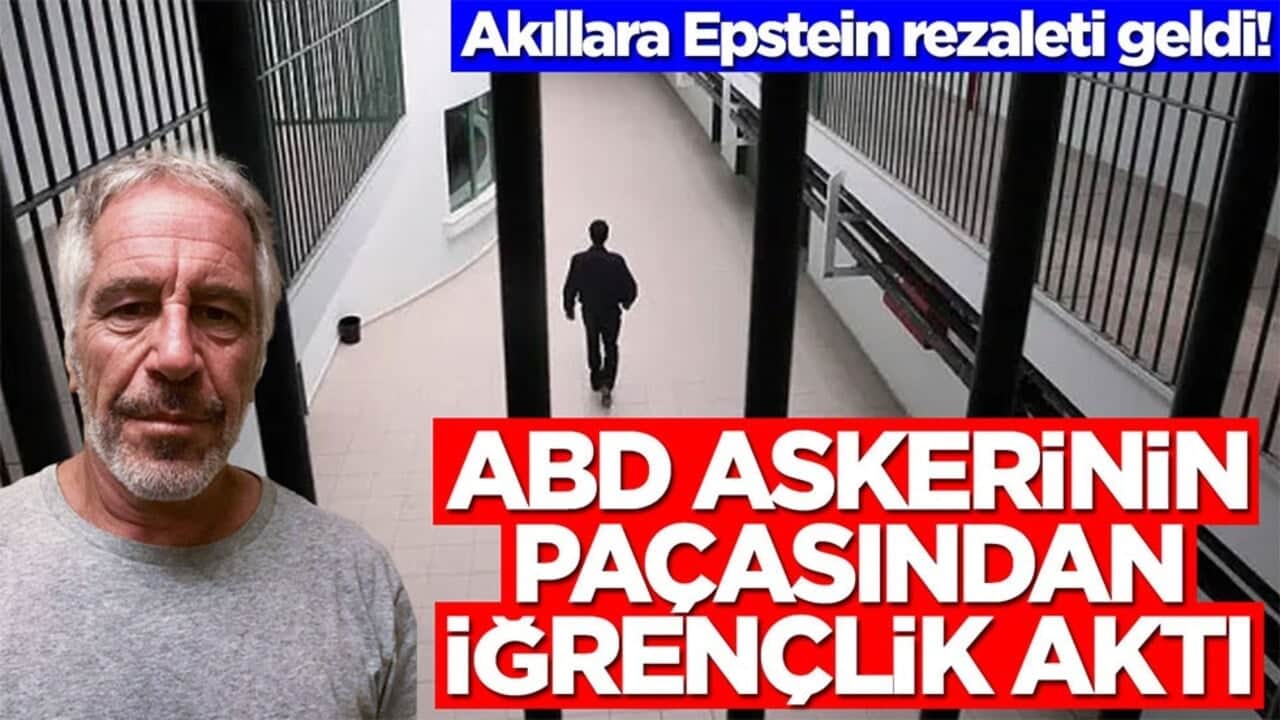 Akıllara Epstein rezaleti geldi ABD askerinin paçasından iğrençlik aktı