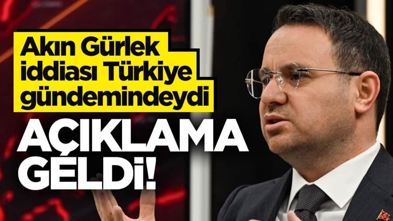 Akın Gürlek iddiası Türkiye gündemindeydi… Açıklama geldi!