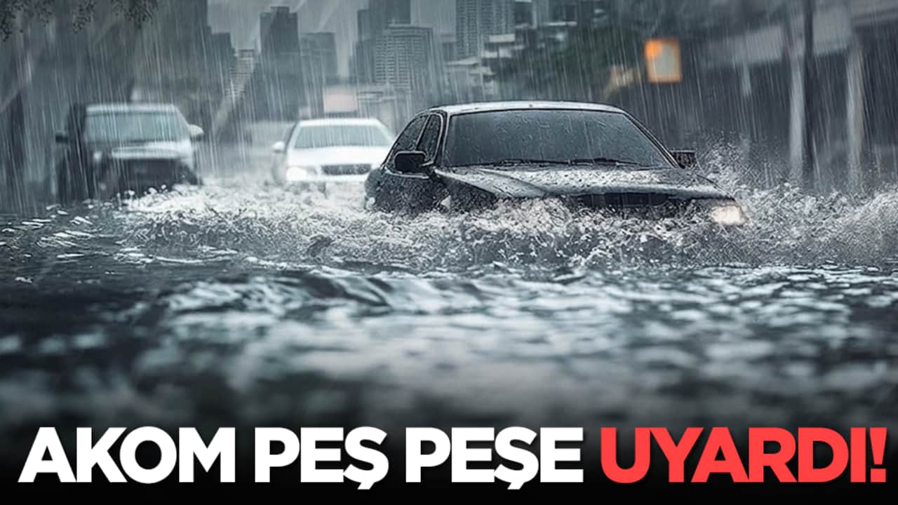 Akom peş peşe uyardı!