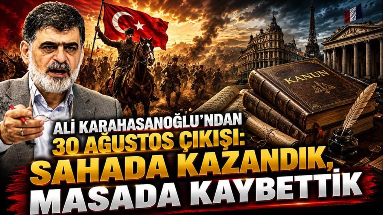 Ali Karahasanoğlu’ndan 30 Ağustos çıkışı: Sahada kazandık, masada kaybettik