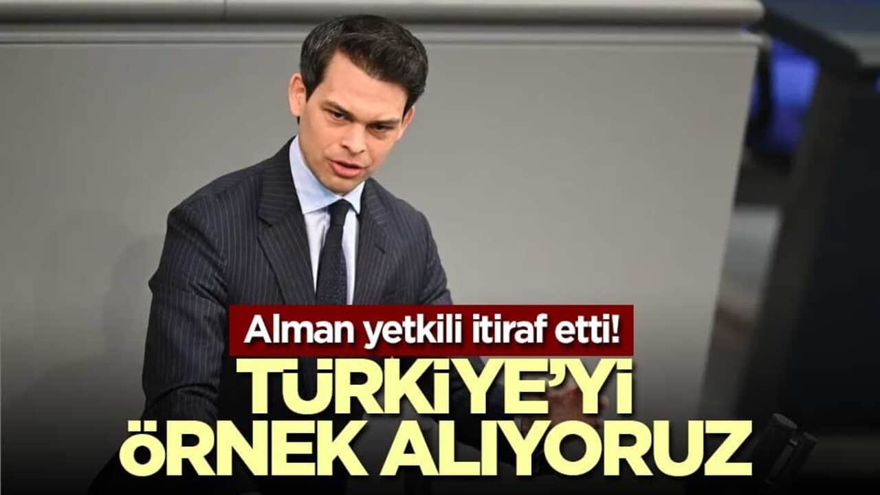 Alman yetkili itiraf etti: Türkiye’yi örnek alıyoruz