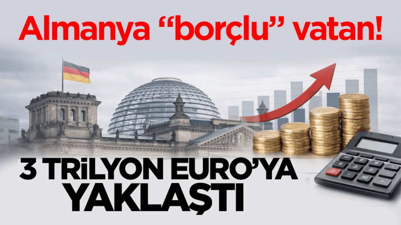 Almanya "borçlu" vatan! Özel fonların da etkisiyle 3 trilyon Euro’ya yaklaştı