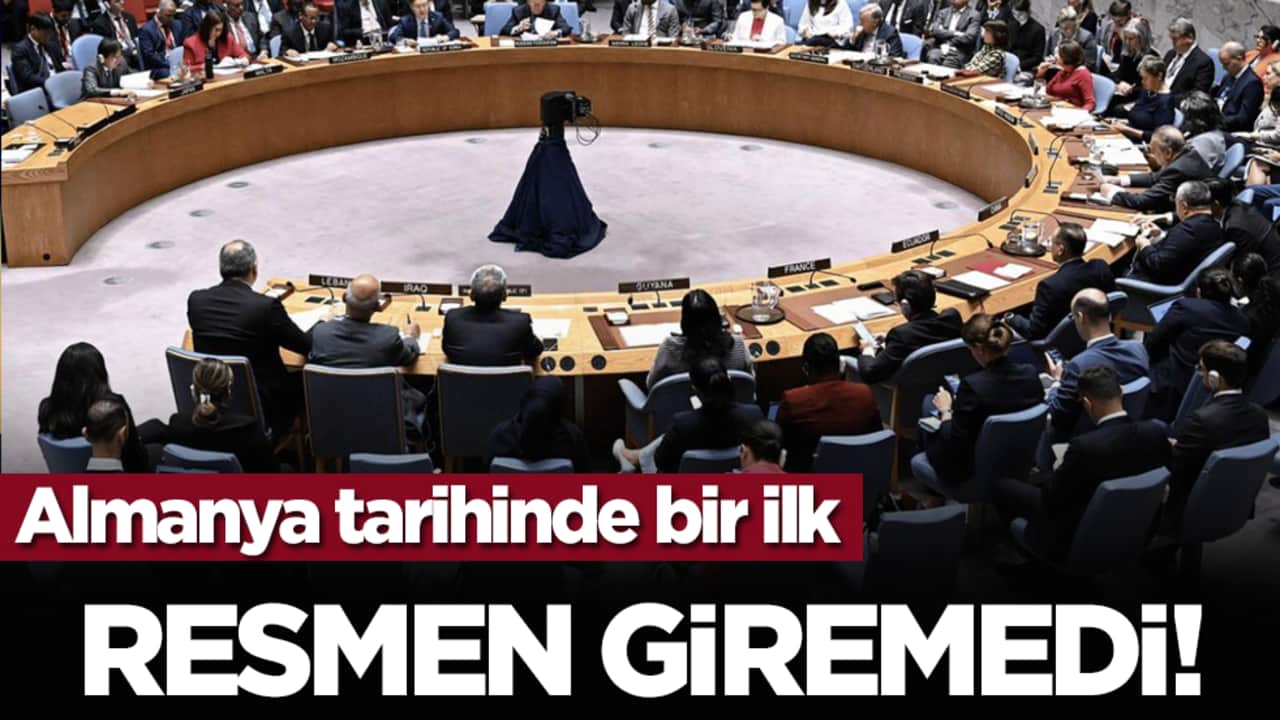 Almanya tarihinde bir ilk: Resmen giremedi!