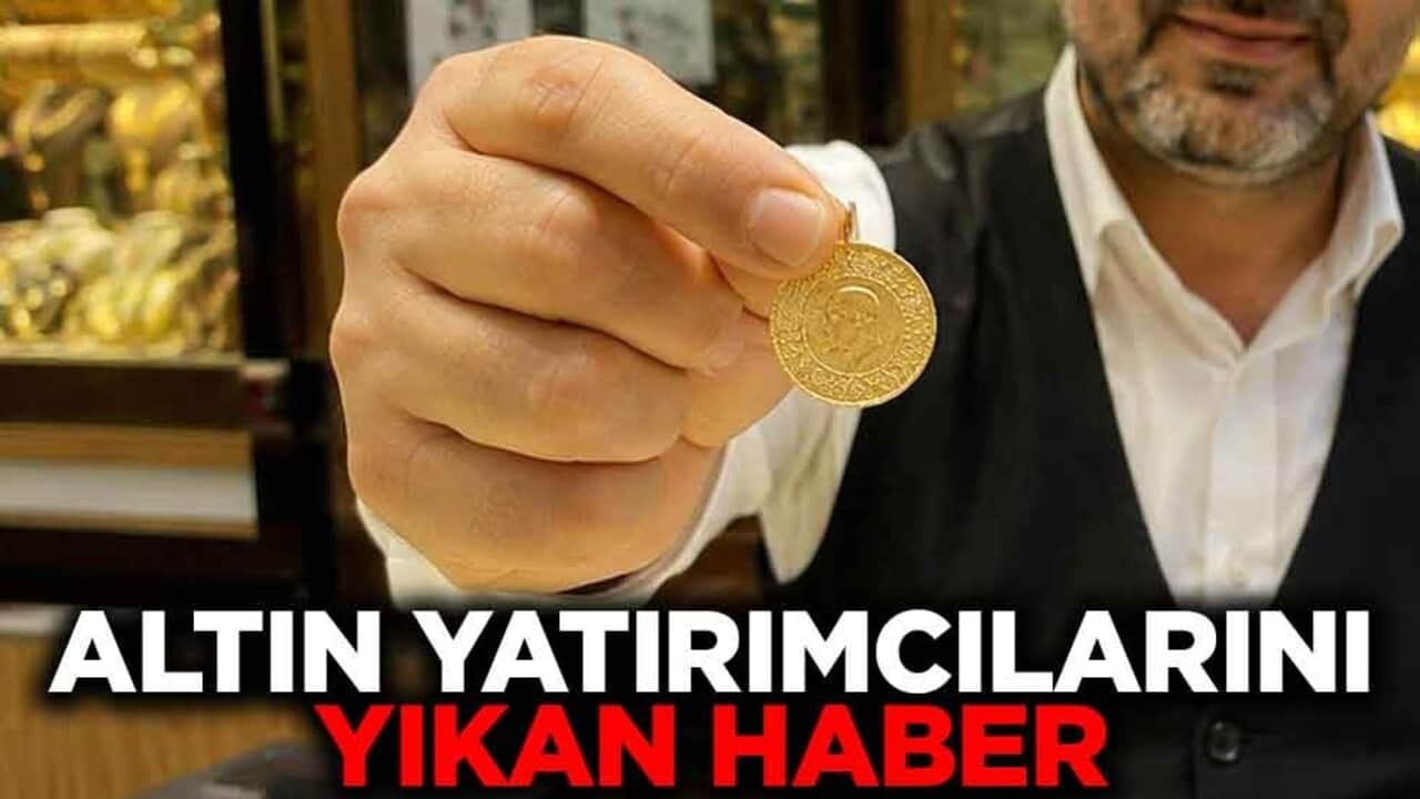 Altın yatırımcılarını yıkan haber