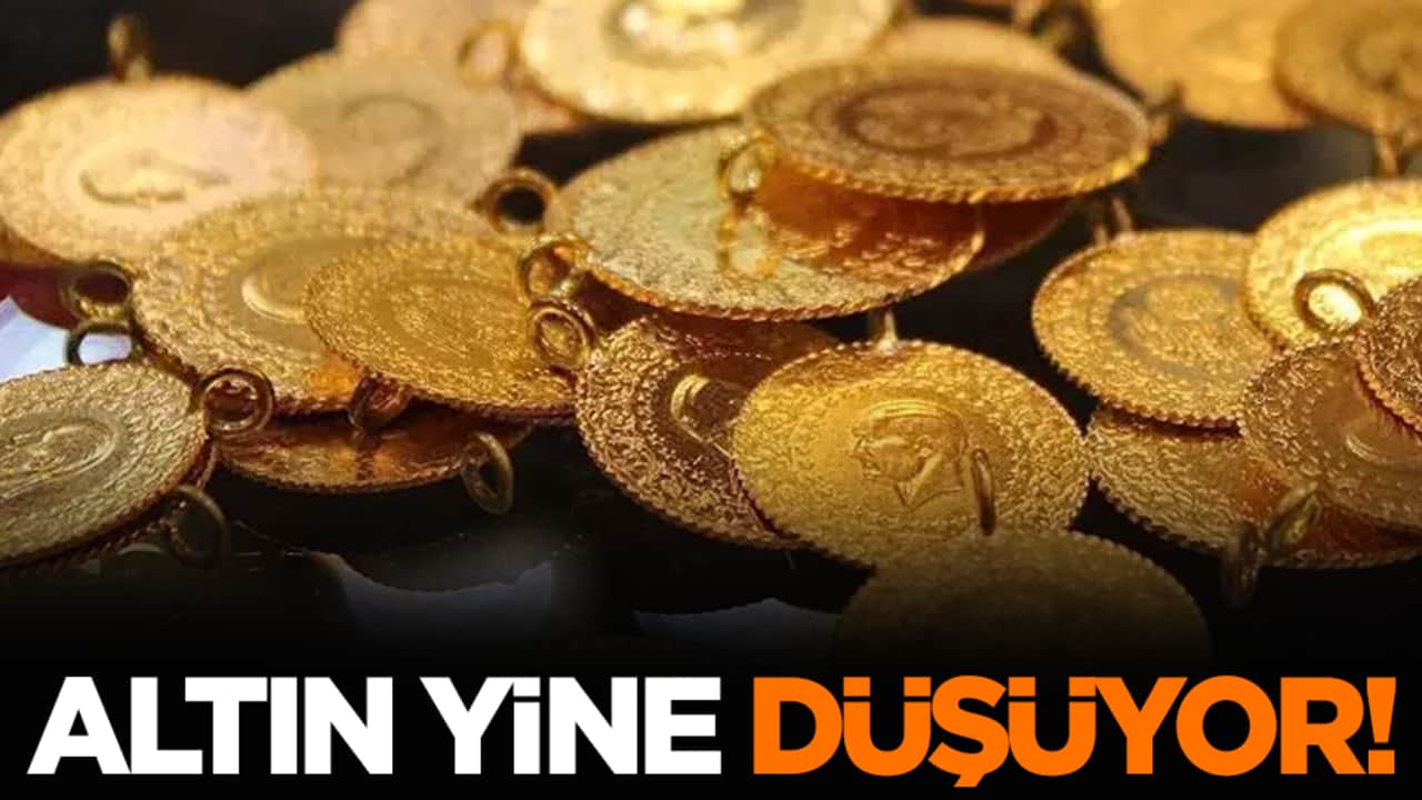 Altın yine düşüyor!