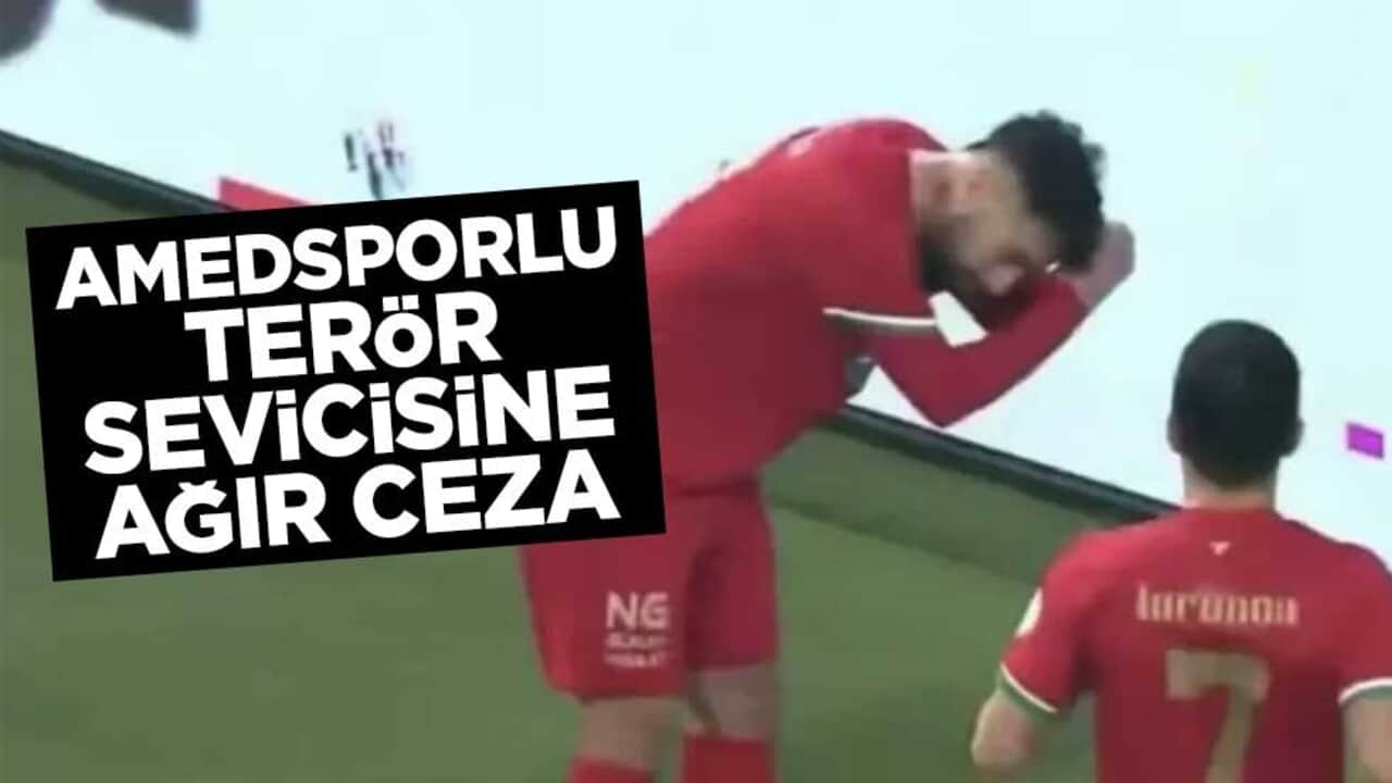 Amedsporlu terör sevicisine ağır ceza