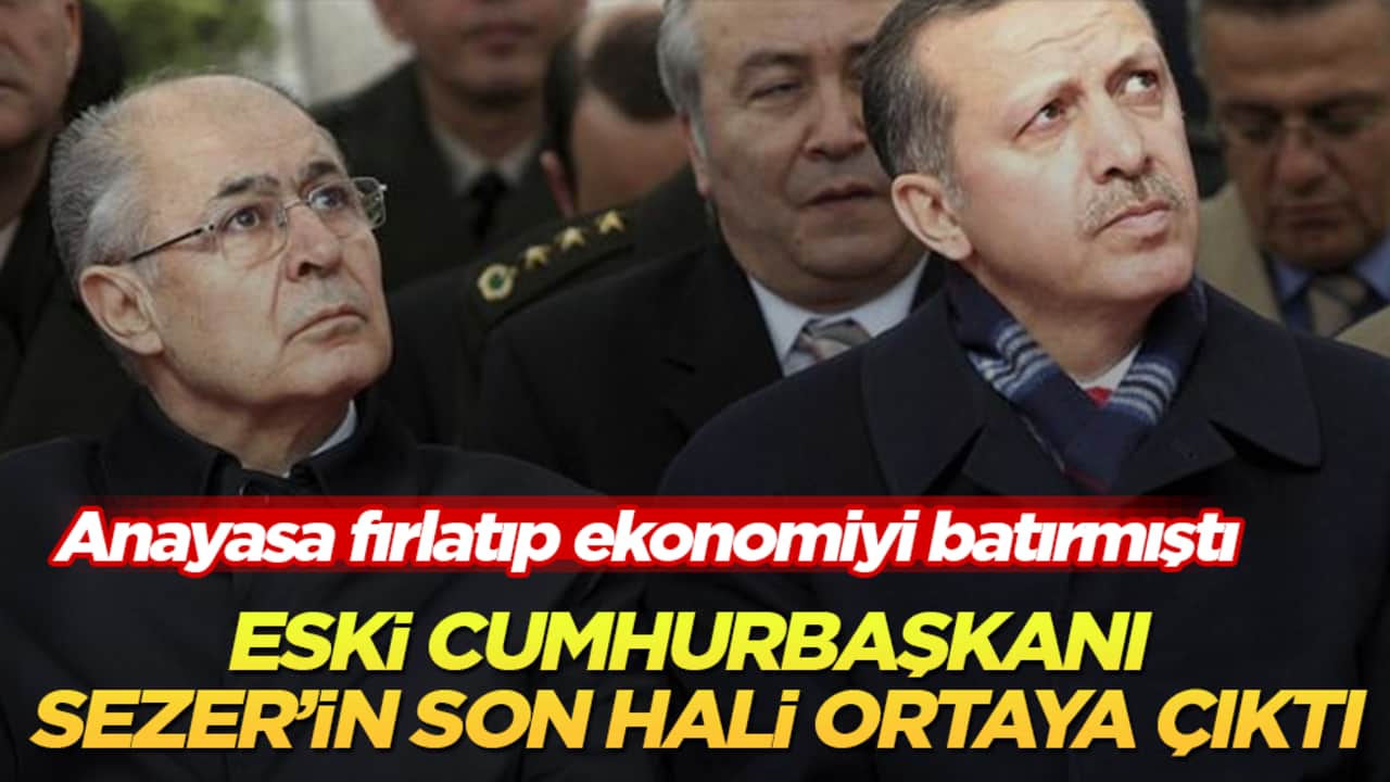 Anayasa fırlatıp ekonomiyi batırmıştı! Eski cumhurbaşkanı Ahmet Necdet Sezer’in son hali ortaya çıktı