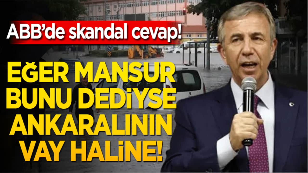 Ankara'da skandal! CHP'li Büyükşehir'in iş bilmezliği vatandaşı çileden çıkardı!