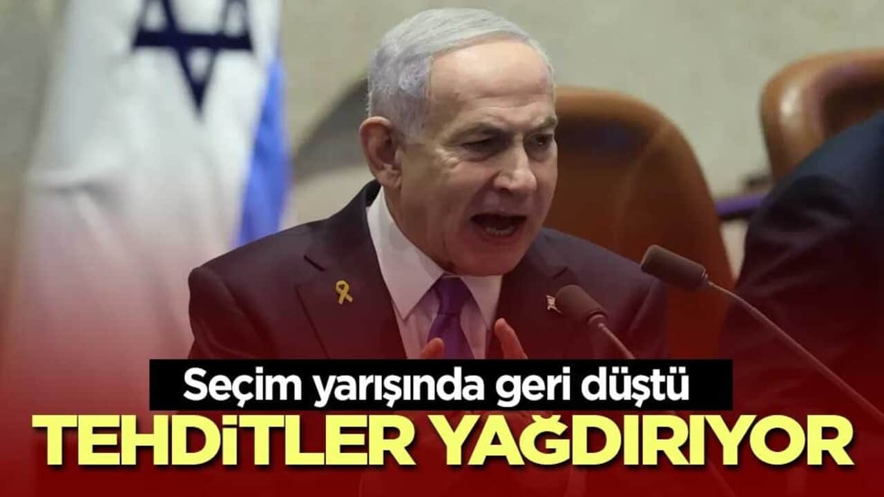Anketlerde gerileyen Netanyahu’dan Gazze ve İran’a yönelik yeni tehditler