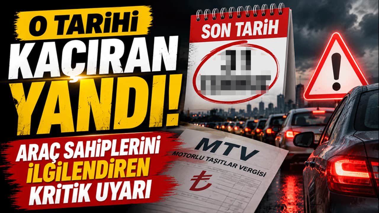 Araç sahipleri dikkat! MTV'de son gün yaklaşıyor