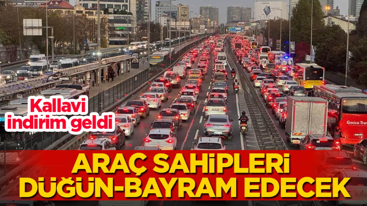 Araç sahipleri düğün-bayram edecek! Kallavi indirim geldi
