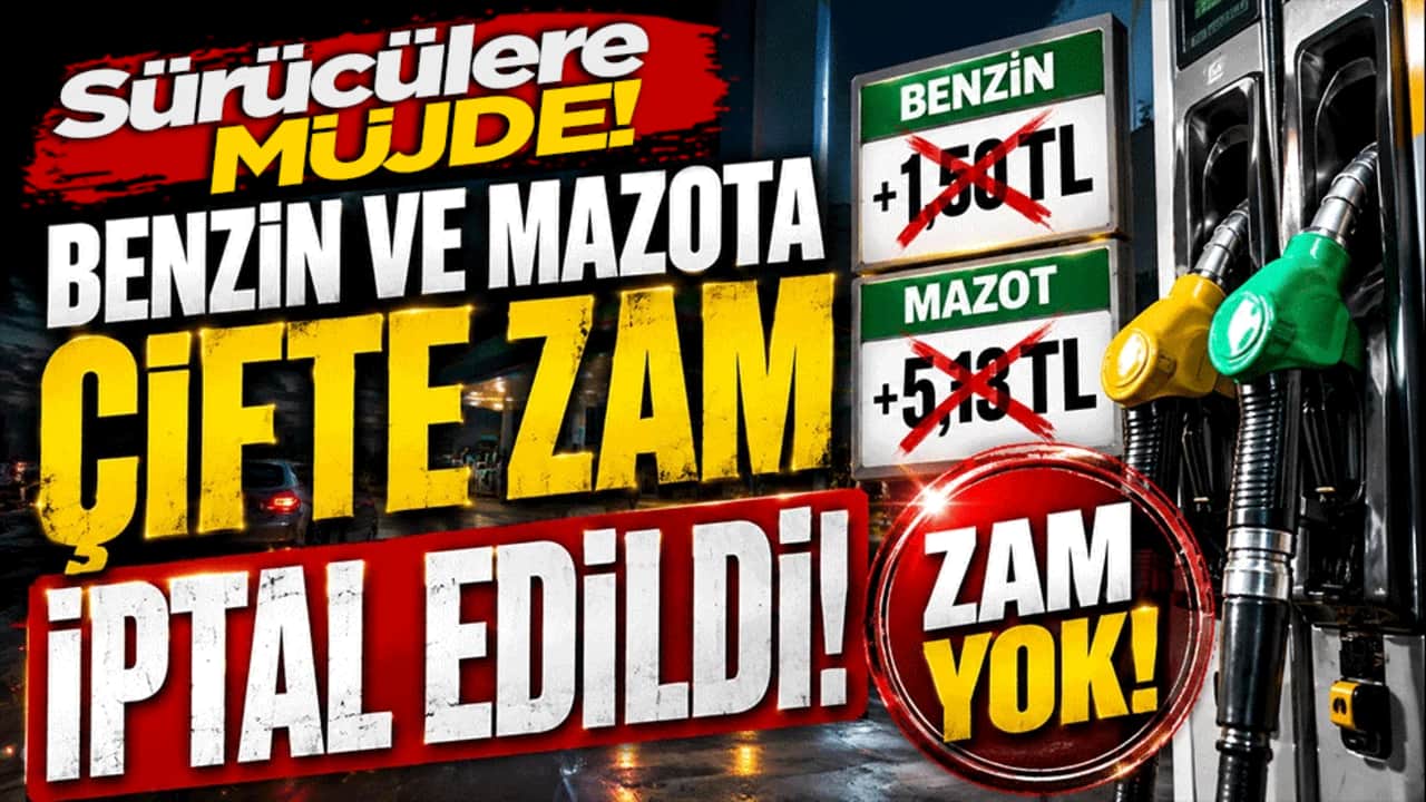 Araç sahiplerine gece yarısı müjdesi! Benzin ve motorine çifte zam iptal edildi