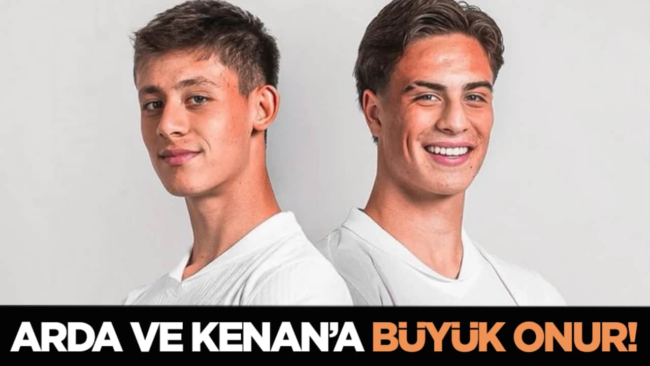 Arda ve Kenan’a büyük onur!