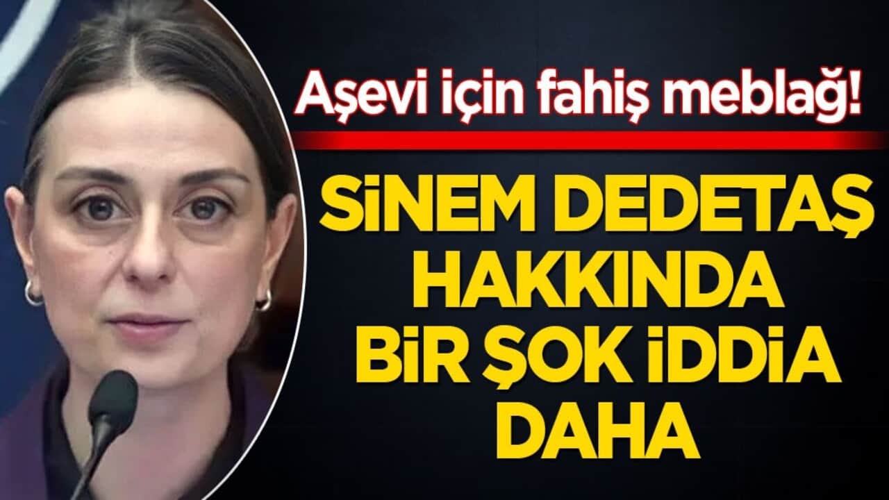 Aşevi için fahiş meblağ! Sinem Dedetaş hakkında bir şok iddia daha