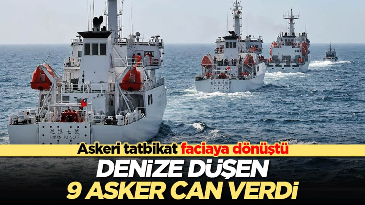 Askeri tatbikat facia ile bitti! Hazar Denizi'ndeki tatbikatta denize sürüklünen 9 asker can verdi!