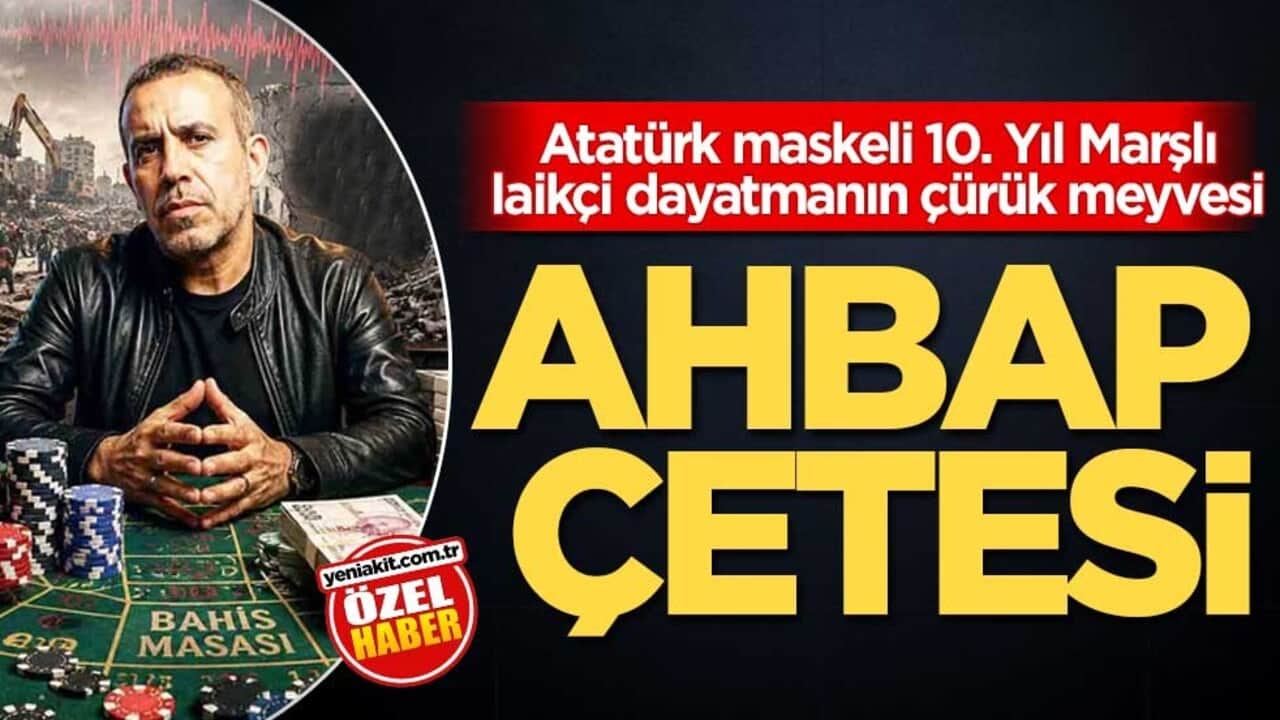 Atatürk maskeli, 10. Yıl Marşlı laikçi dayatmanın çürük meyvesi! Ahbap çetesi