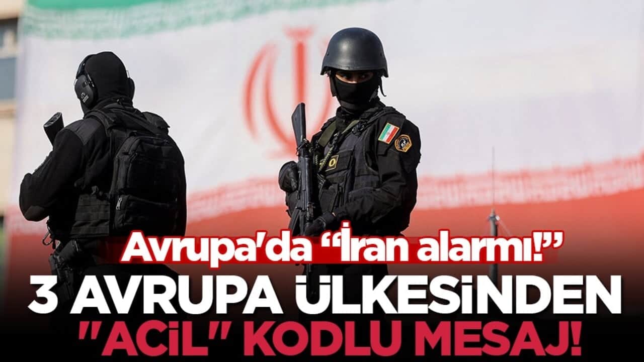 Avrupa’dan İran için "Kırmızı" alarm: Üç ülke peş peşe "Derhal terk edin" dedi!