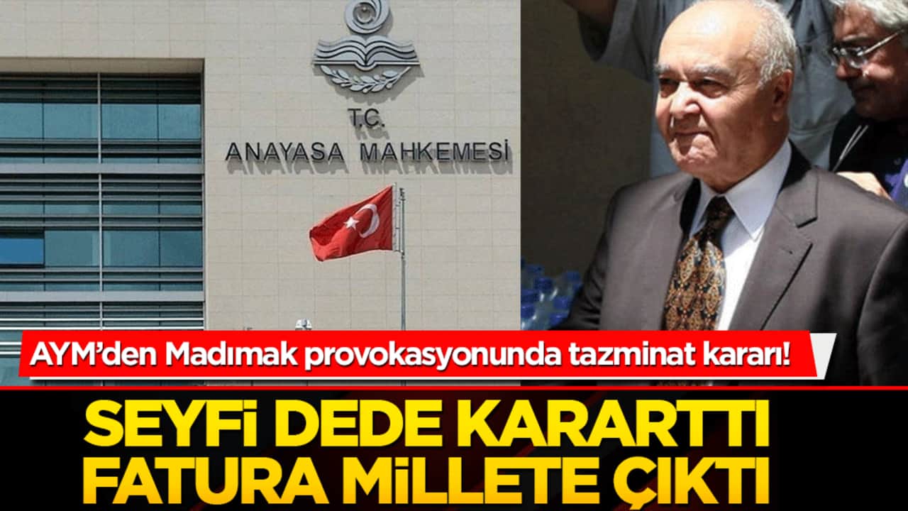 AYM’den Madımak provokasyonunda tazminat kararı! Seyfi Dede kararttı fatura millete çıktı