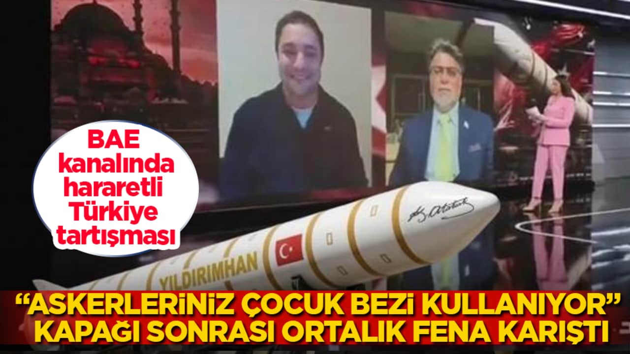 BAE televizyonunda hararetli Türkiye tartışması! "Askerleriniz çocuk bezi kullanıyor" kapağı sonrası ortalık fena karıştı