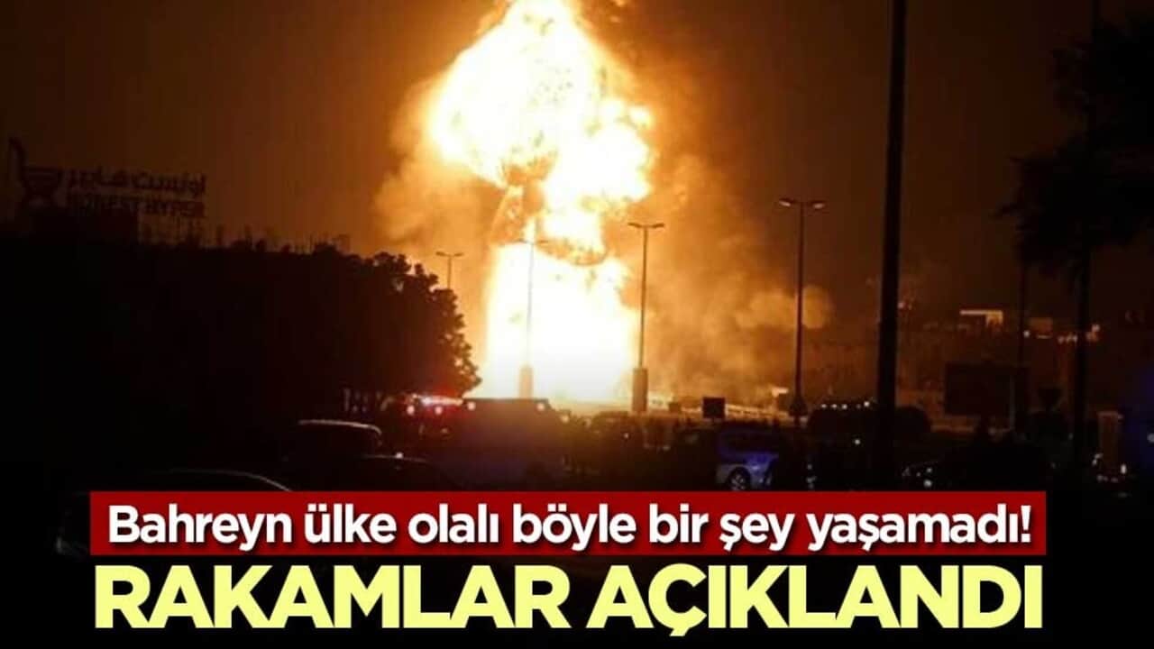 Bahreyn ülke olalı böyle bir şey yaşamadı! Rakamları açıkladılar