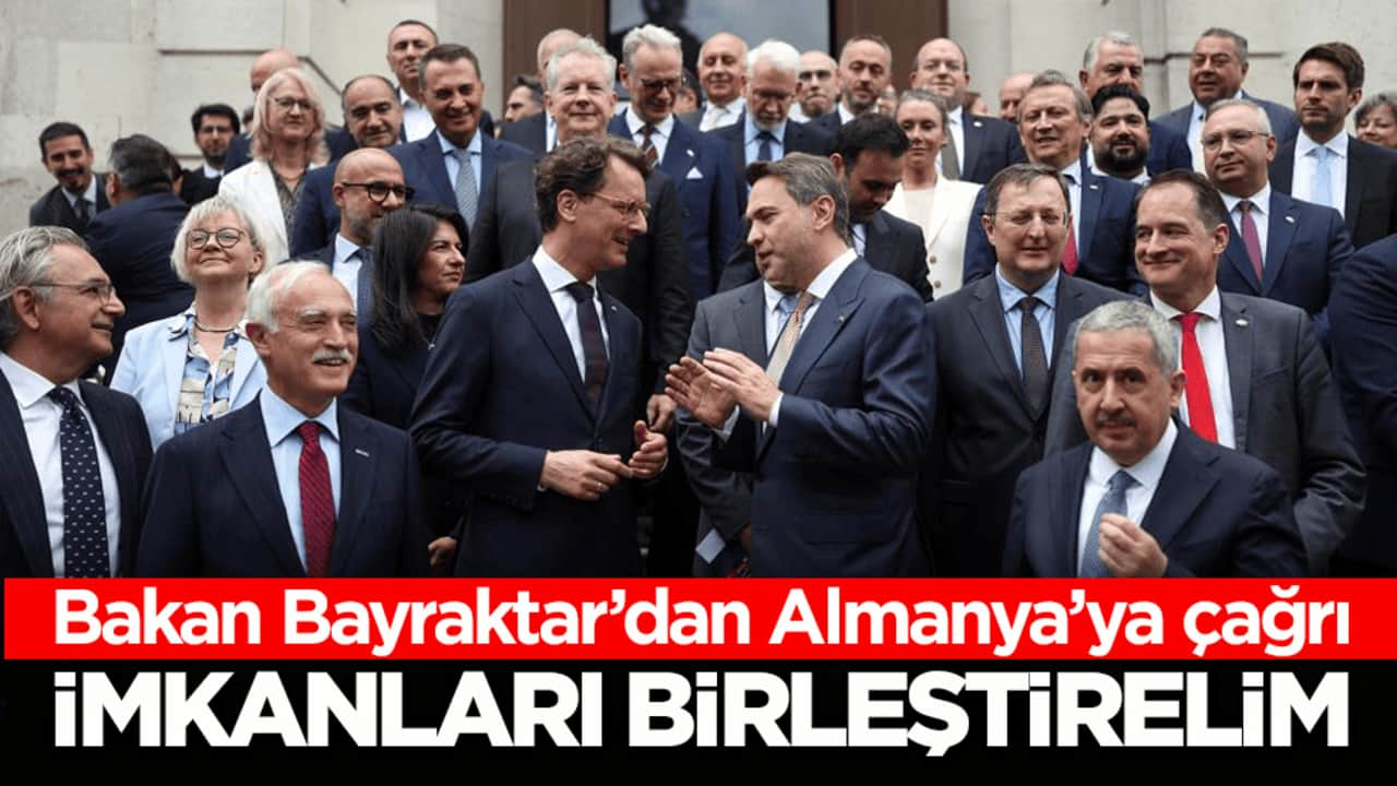Bakan Bayraktar’dan Almanya’ya çağrı: İmkânları birleştirelim