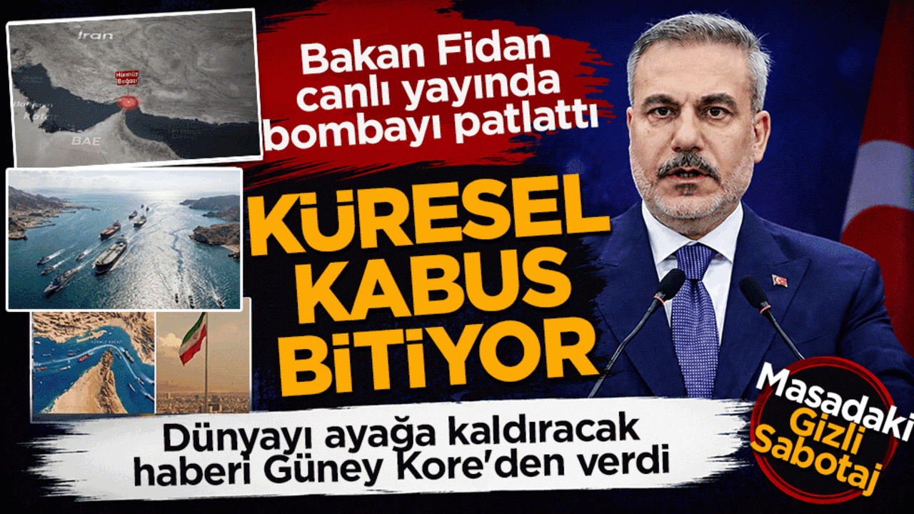 Bakan Fidan'dan Hürmüz Boğazı açıklaması: Yakında iyi haberler alabiliriz