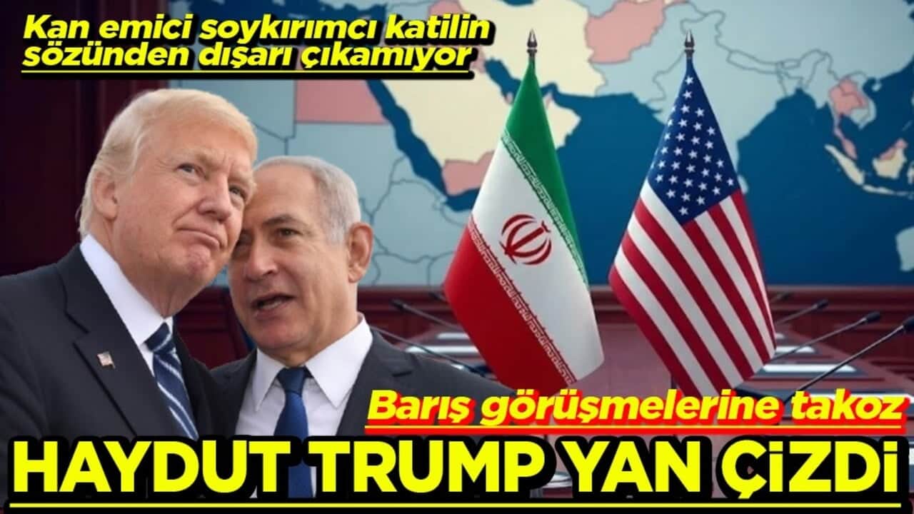 Barış görüşmelerine takoz Haydut Trump yan çizdi