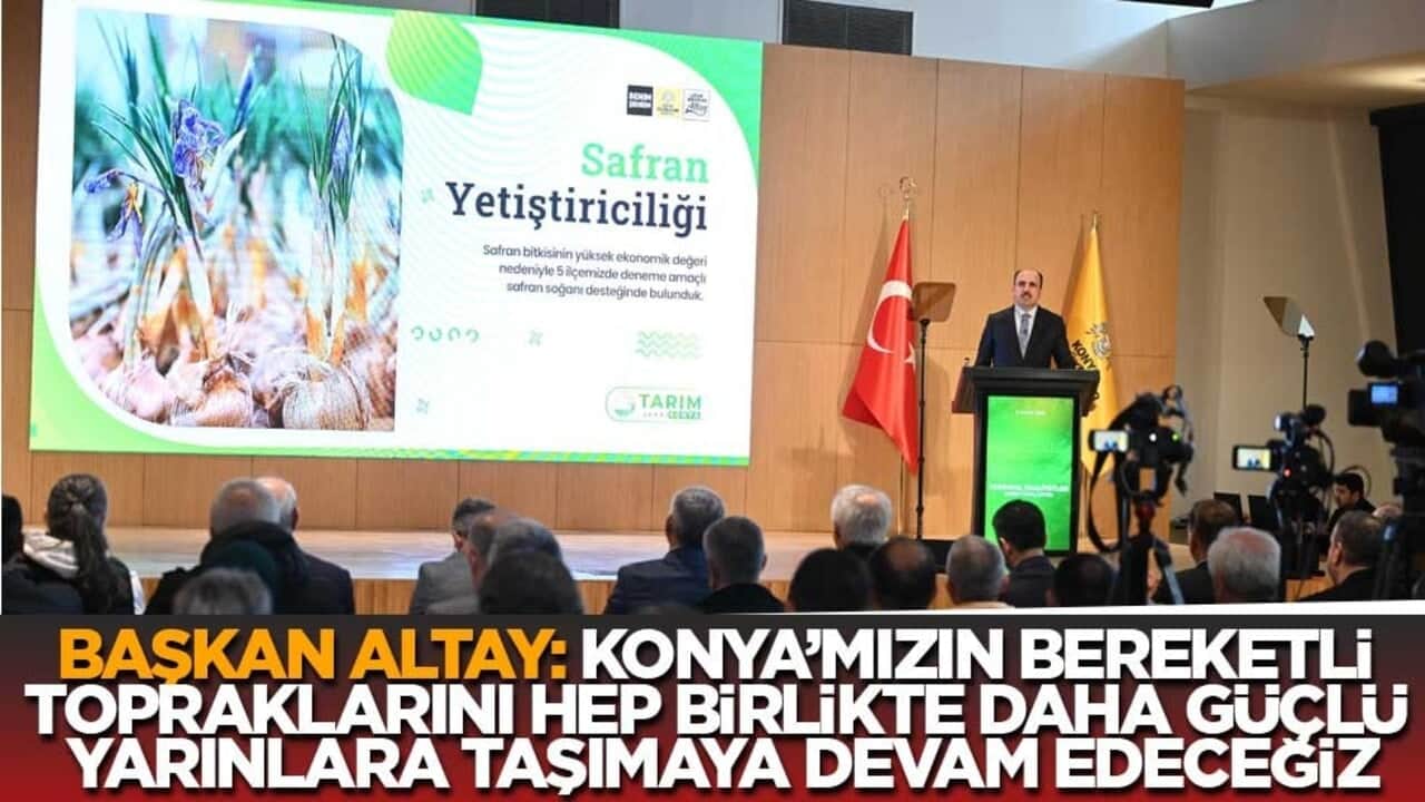 Başkan Altay: Konya’mızın bereketli topraklarını hep birlikte daha güçlü yarınlara taşımaya devam edeceğiz